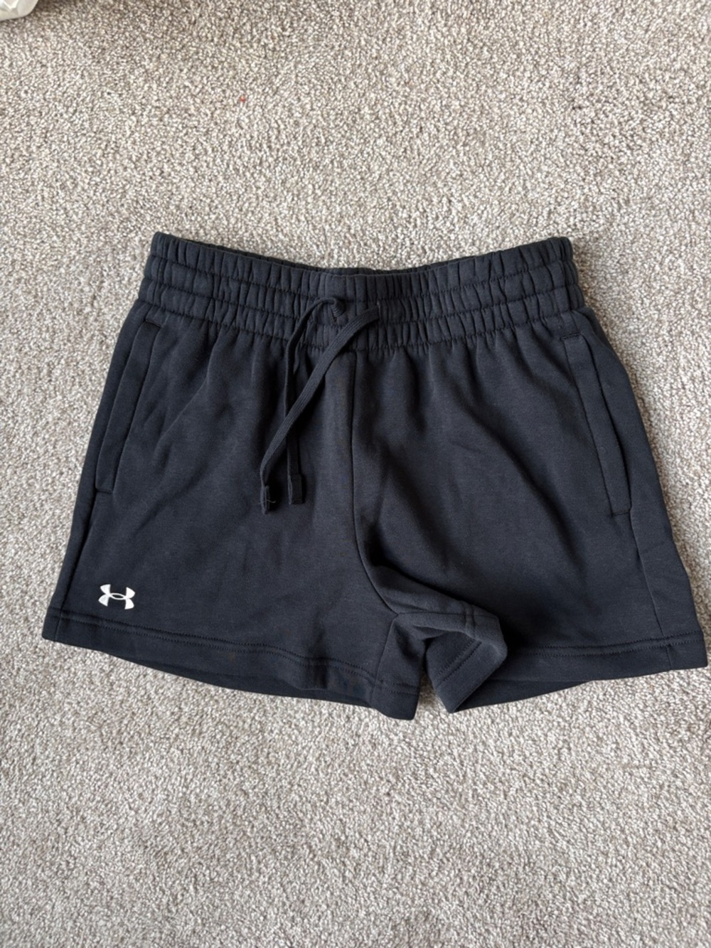 Under Armour Women's Black Drawstring Athletic Shorts